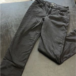Black pants size 10 with warmers